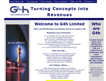 Tablet Screenshot of g4h.co.uk
